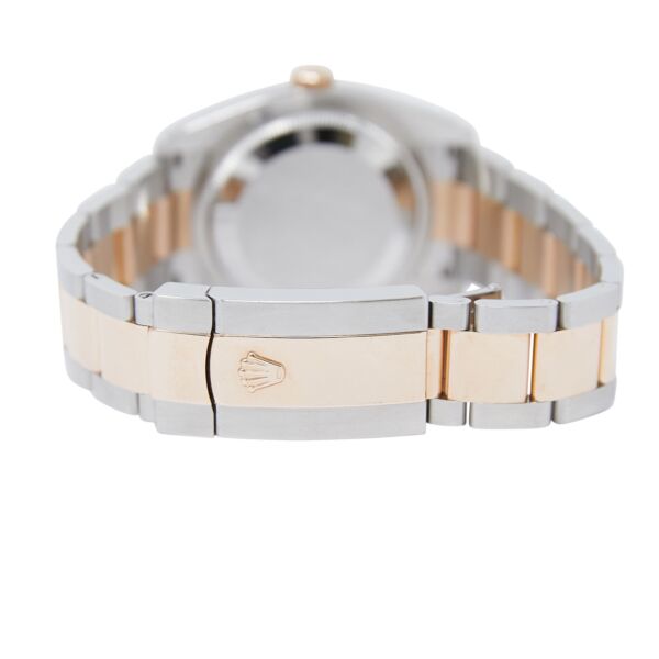 Rolex Pre-Owned Datejust 36 Steel and Rose Gold Sundust Dial on Oyster Bracelet [COMPLETE SET]