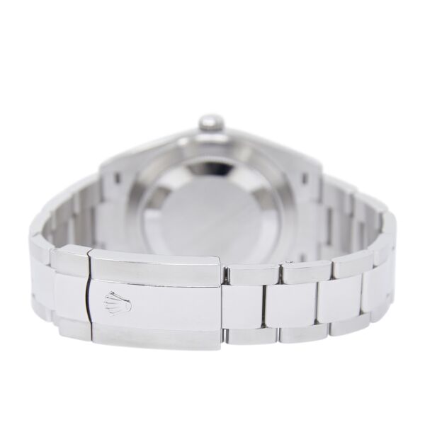 Rolex Pre-Owned Datejust 41 Steel + White Gold Black Dial on Oyster Bracelet [COMPLETE SET]
