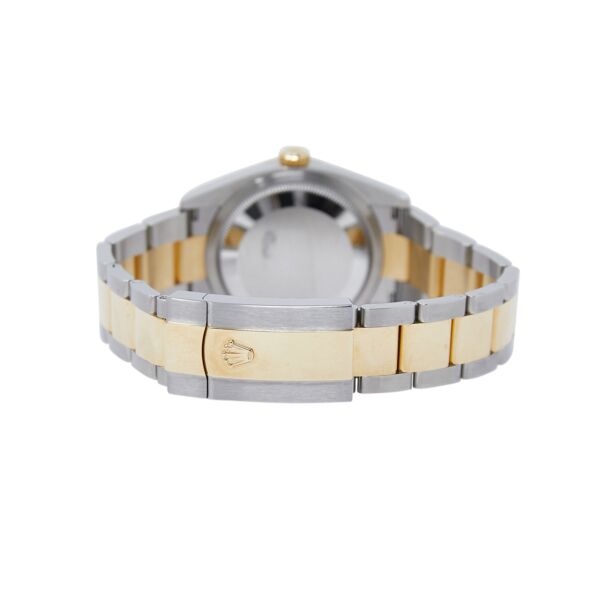 Rolex Datejust Steel + Yellow Gold Champagne Palm Motif Dial on Oyster Bracelet [COMPLETE SET 2022] UNWORN