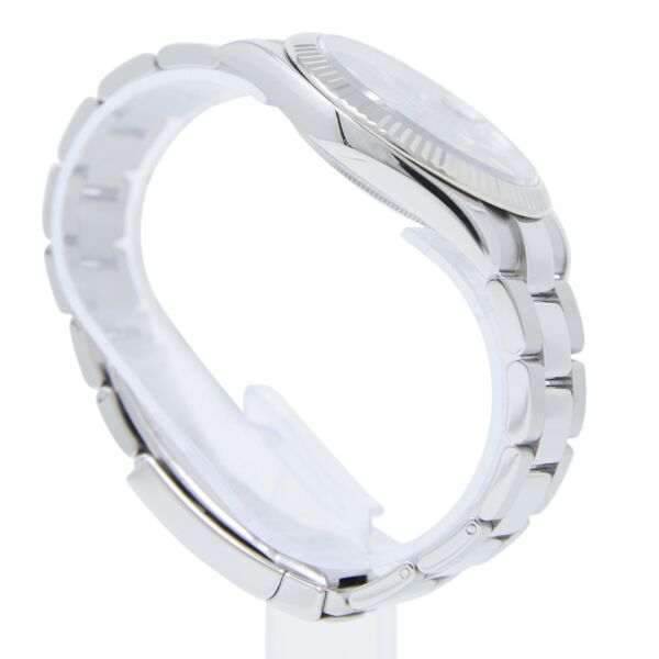 Rolex Pre-Owned Datejust 41 Steel + White Gold Black Dial on Oyster Bracelet [COMPLETE SET] MINT