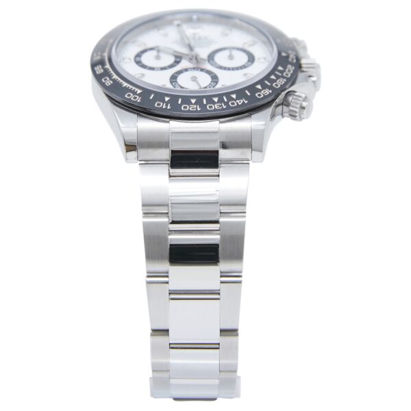 Rolex Pre-Owned Daytona Stainless Steel White Dial on Oyster [COMPLETE SET 2023] MINT 40mm