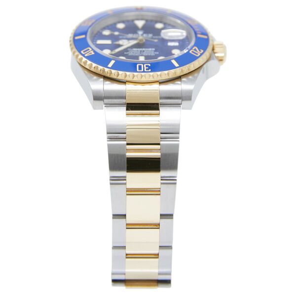 Rolex Pre-Owned Submariner Steel & Yellow Gold Blue Dial on Oyster [COMPLETE SET 2021] MINT 41mm 