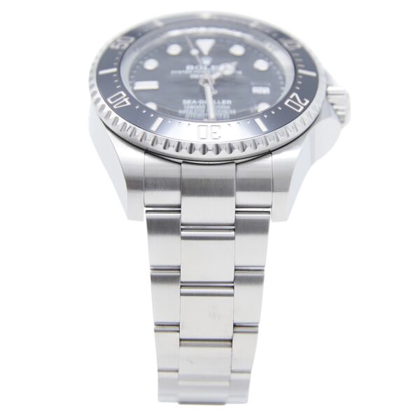 Rolex Pre-Owned Sea-Dweller Deepsea Stainless Steel Black Dial with Oyster Bracelet [COMPLETE SET] 44mm