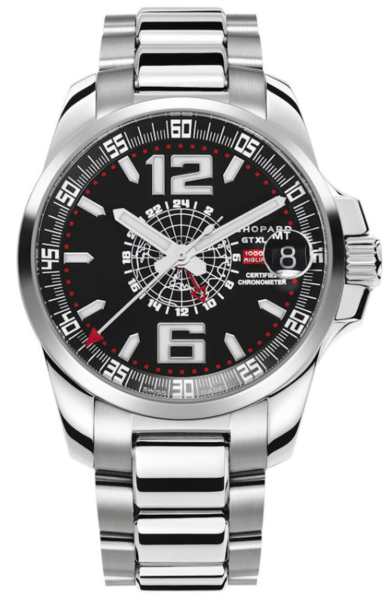 Mille Miglia GT XL GMT Black Dial Men's Watch