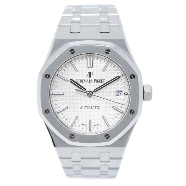 Audemars Piguet Pre-Owned Royal Oak Stainless Steel Silver Dial MINT CONDITION [With Box]