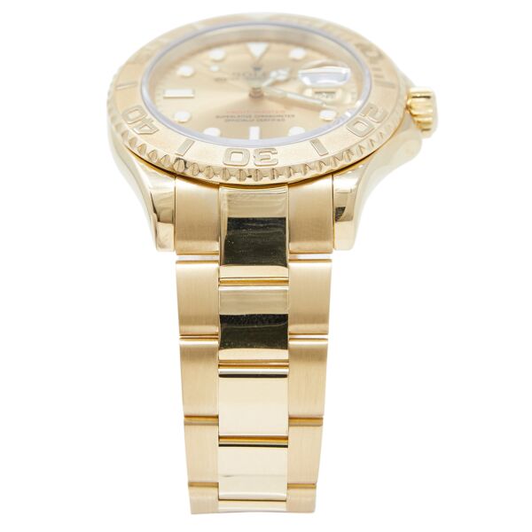 Rolex Pre-Owned Yacht-Master Yellow Gold Champagne Dial on Oyster Bracelet [WITH BOX] 40mm