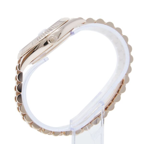 Rolex Pre-Owned Day-Date 40 18K Rose Gold Sundust Diamond Dial on Presidental Bracelet [Complete Set] MINT