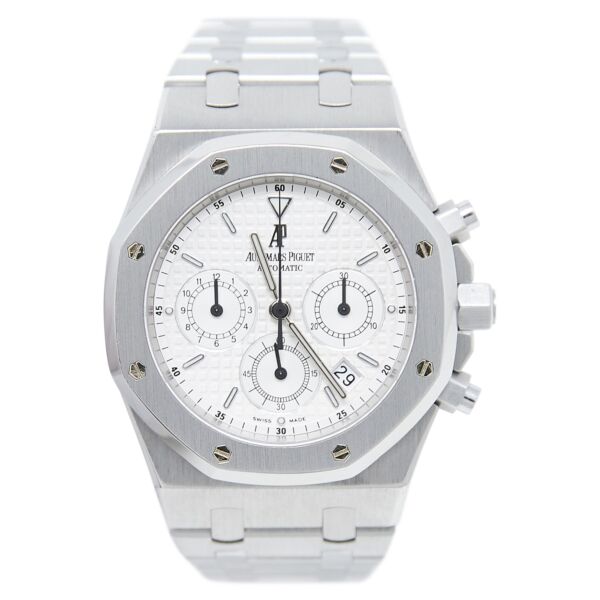 Audemars Piguet Pre-Owned Royal Oak Chronograph Stainless Silver Dial [BOX, PAPERS] 39mm