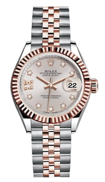 Rolex Datejust 28 Steel and Rose Gold 