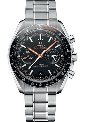Speedmaster Racing Co-Axial Master Chronograph Steel Black Dial 44.25mm