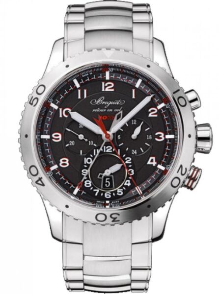Chronograph XXII Black Dial Stainless Steel Men's Watch