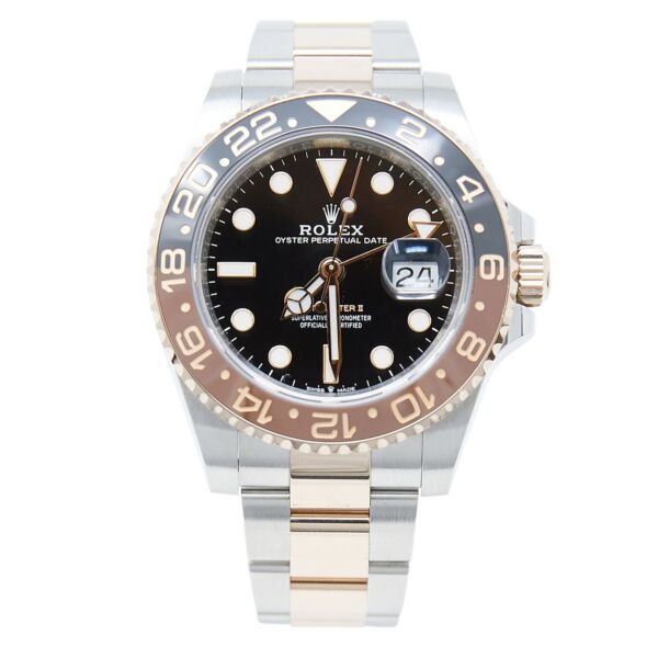 Rolex GMT-Master II 'RootBeer' Steel and Rose Gold Black Dial 40mm with Box and Card 2018