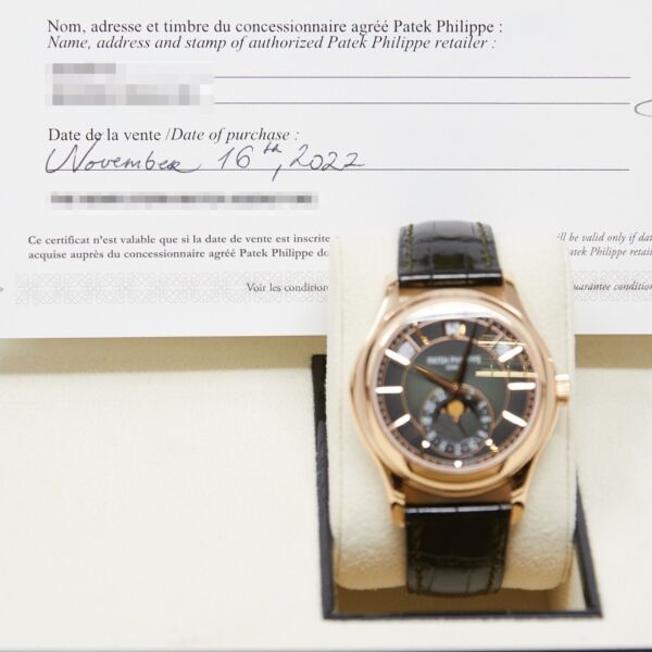 Patek Philippe Complications Annual Calendar Rose Gold Green Dial [FULL SET 2022] MINT 40mm