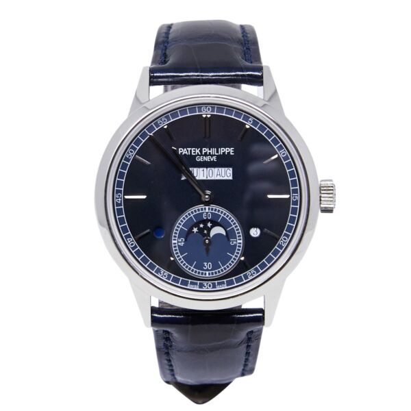 Patek Philippe Pre-Owned Grand Complications Platinum Blue Dial [COMPLETE SET 2022] EXTRA STRAPS, MINT 41.3mm