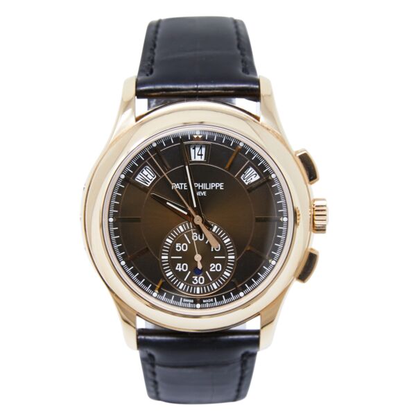 Patek Philippe Complications Annual Calendar Chronograph Rose Gold Brown Dial [FULL SET 2020] MINT 42mm
