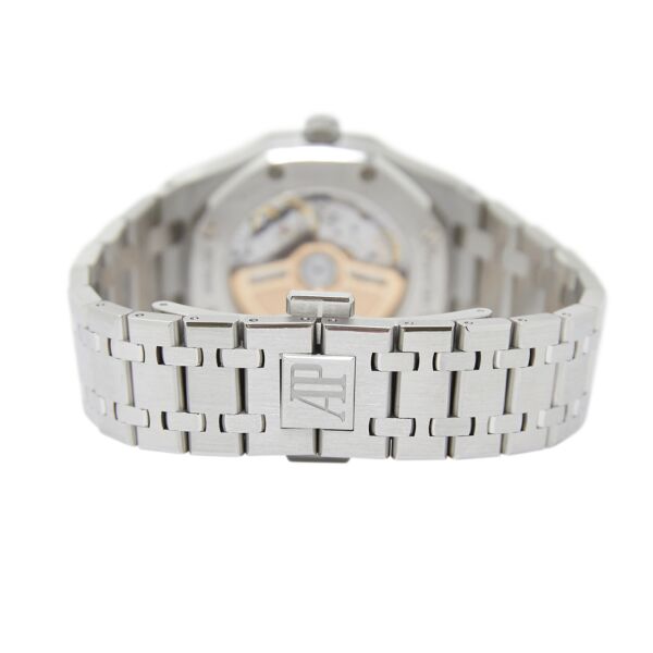 Audemars Piguet Pre-Owned Royal Oak Ladies Stainless Steel Silver Dial on Steel Bracelet [COMPLETE SET] 34mm