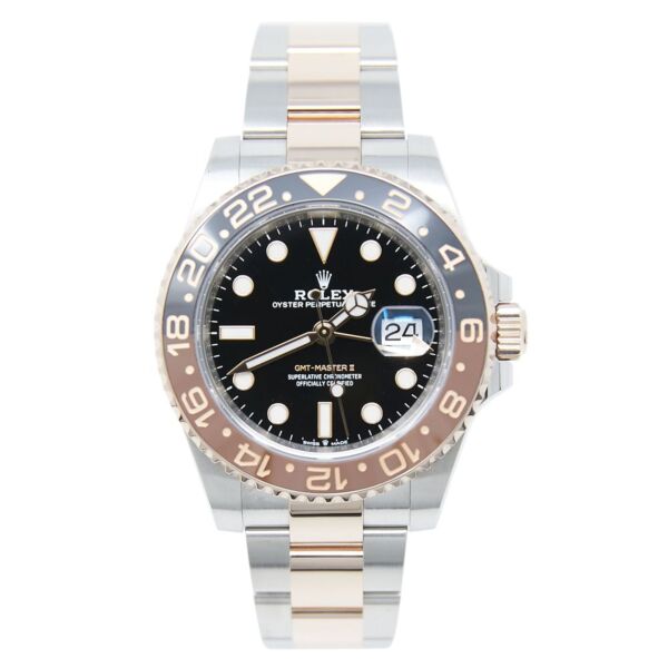 Rolex GMT-Master II 'RootBeer' Steel and Rose Gold Black Dial 40mm with Box and Card 2020