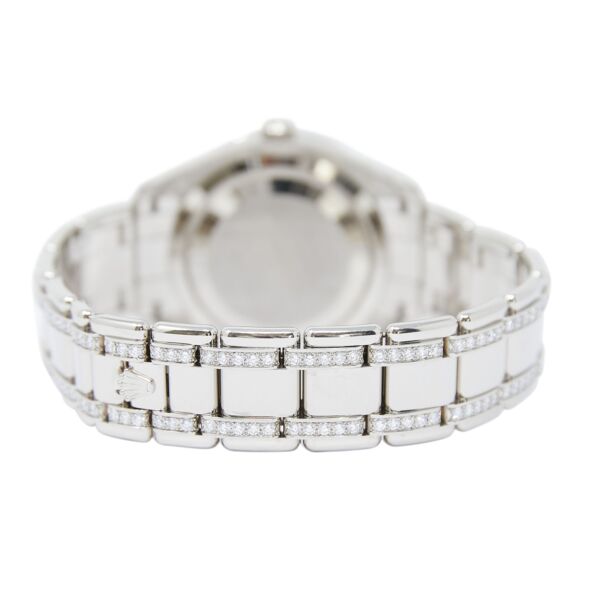 Rolex Lady Datejust Pearlmaster White Gold Diamond Paved Roman Dial Diamond Bracelet [MINT] 2018