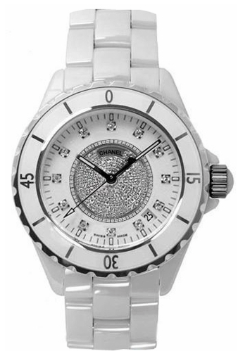 J12 White Ceramic Unisex Watch