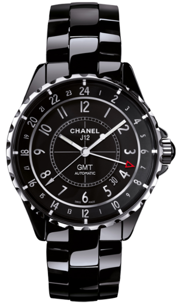 J12 Automatic GMT Black High-Tech Ceramic Unisex Watch