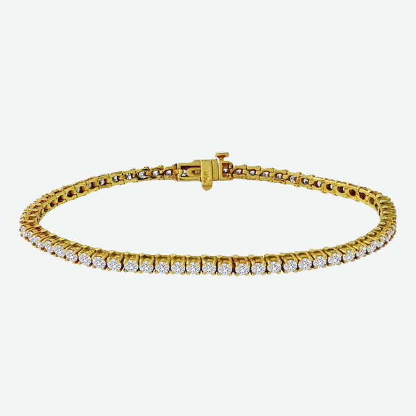 Buy Olympus Diamond Bracelet 18 KT yellow gold (11.44 gm). | Online By  Giriraj Jewellers
