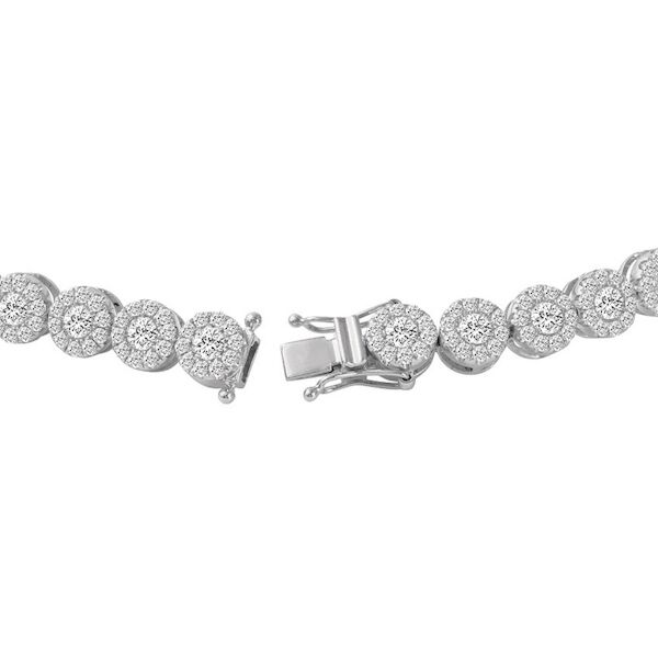 Diamond Tennis Bracelet Invisible Set (5.50 cttw.)