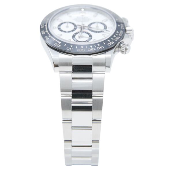 Rolex Pre-Owned Daytona Stainless Steel White Panda Dial on Oyster [COMPLETE SET] 40mm