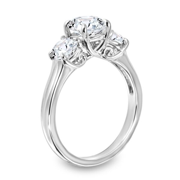 Solitaire 3-Stone 4-Prong Diamond Engagement Ring (1 ct. tw.)