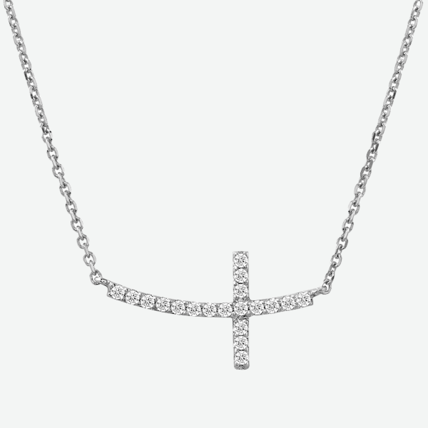 Faith Diamond Necklace (0.25 cttw.)