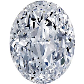 5.76-Carat OV Lab Grown Diamond  set in Pave Oval Cut Diamond Engagement Ring In White Gold The Go To (0.22 ct. tw.)