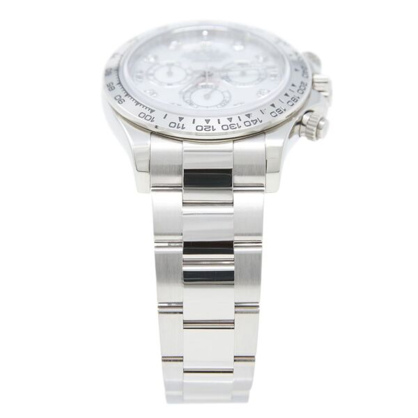 Rolex Pre-Owned Daytona White Gold Mother of Pearl Diamond Dial on Oyster [COMPLETE SET] 40mm
