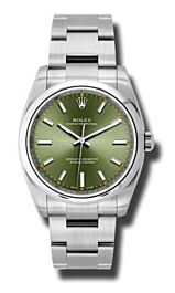 oyster perpetual olive green